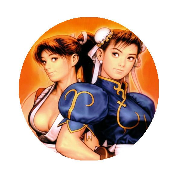 Bottom "Chun-Li/Mai Shiranui" (4,5 cm)