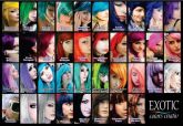 Tintas para cabelo Exotic